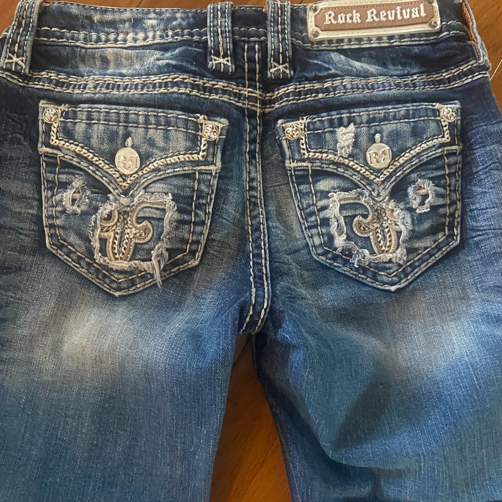 Rock revival ankle skinny Jean